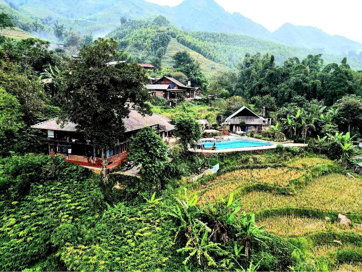 Tavan Chopai Homestay Sapa Exterior foto